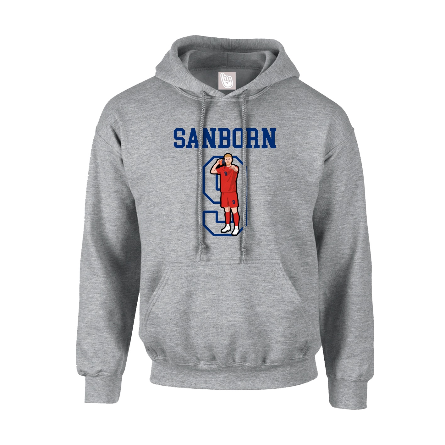 Hoodie — Shirsey in Grey