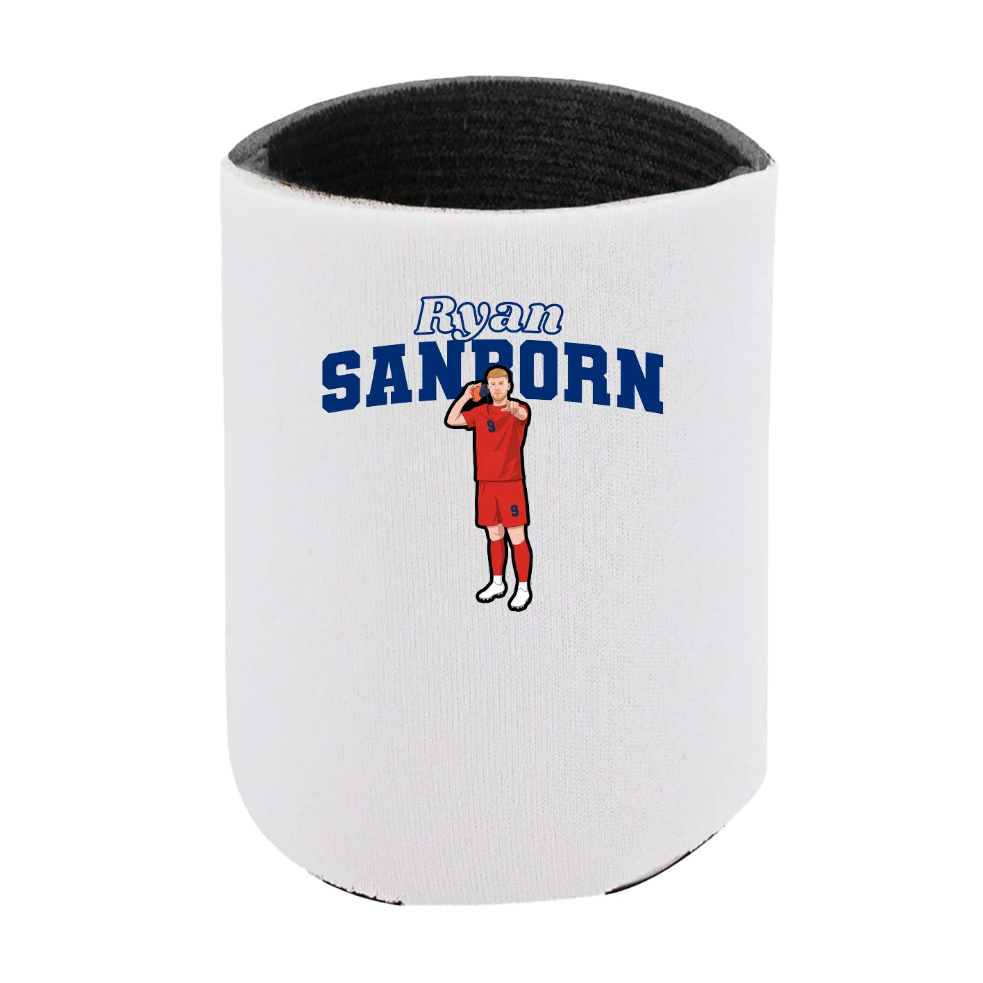 Can Holder — Name Arch in White