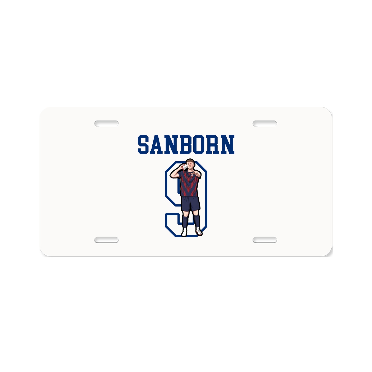 License Plate — Shirsey in Classic