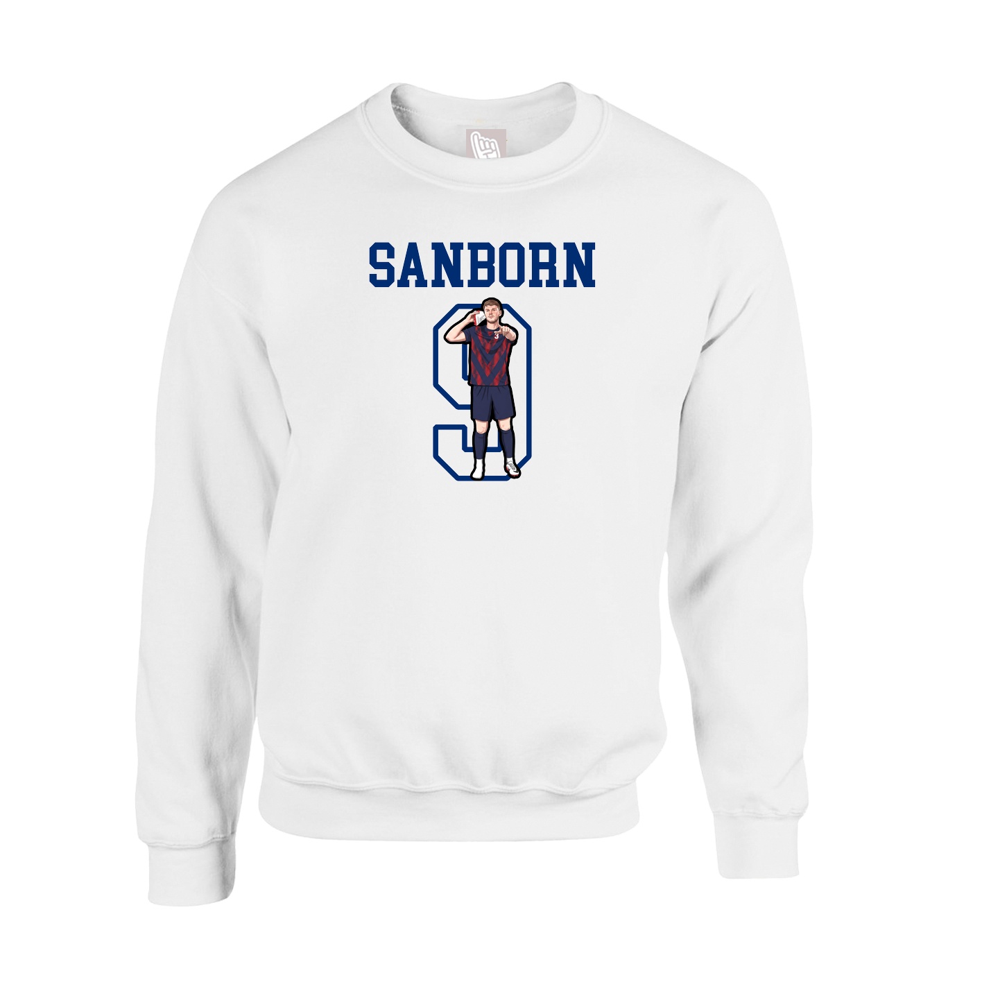 Fleece Crew — Shirsey in White