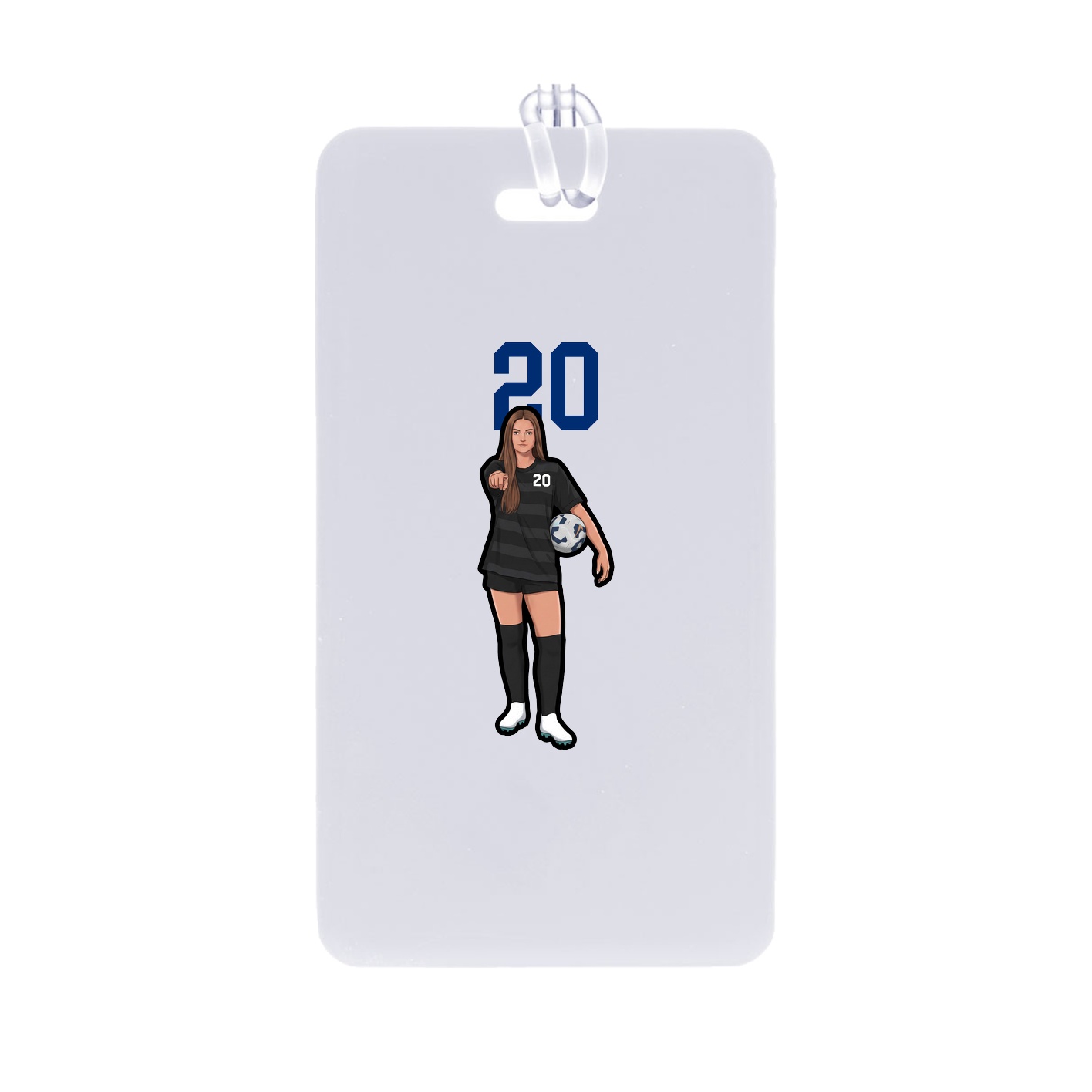 Bag Tag — Number Top in Classic