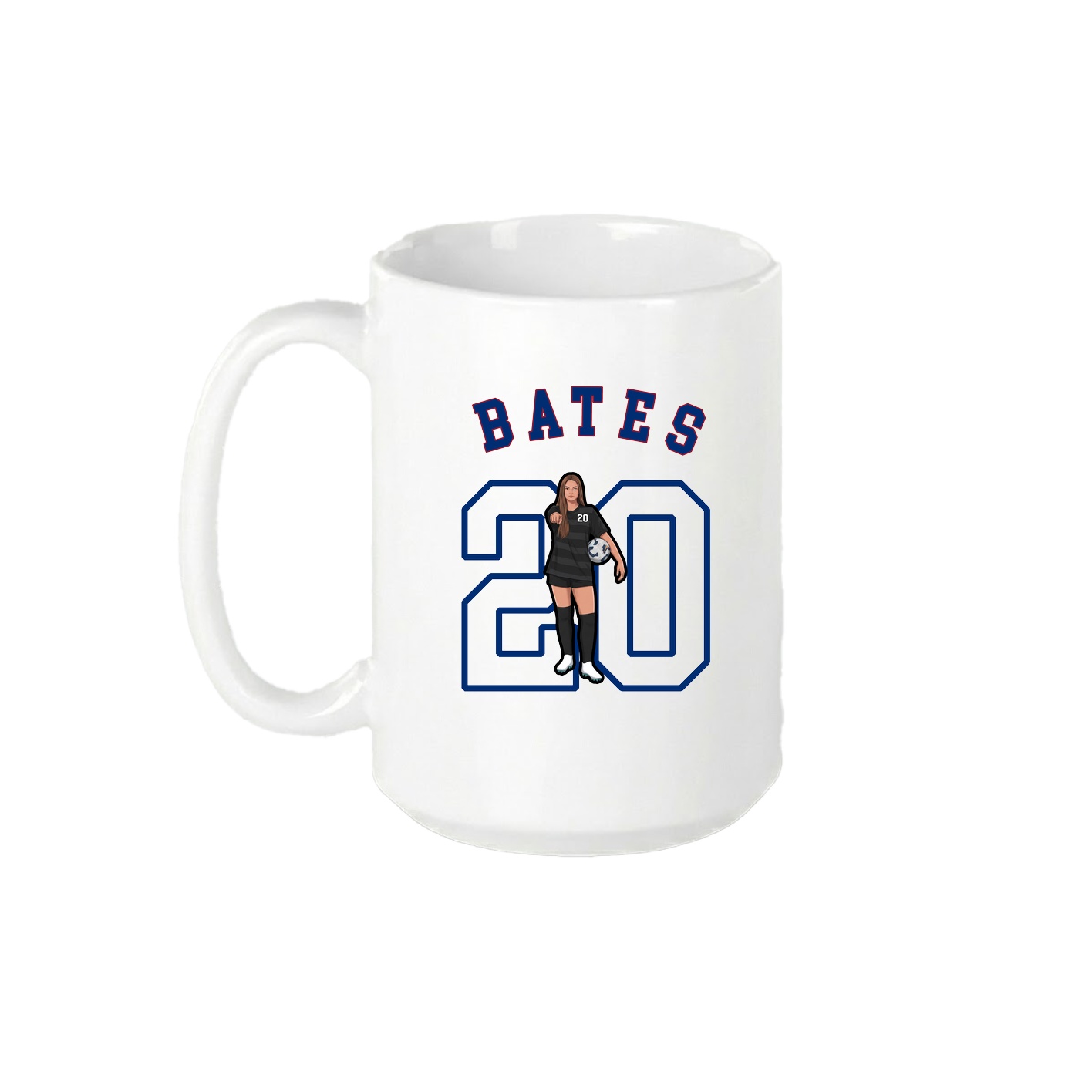 15oz Coffee Mug — Shirsey Arch in White
