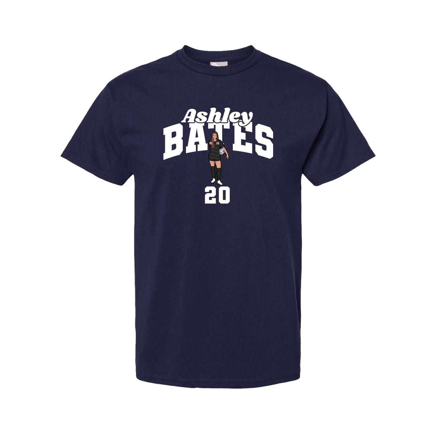 Youth Tee — Signature Arch in Navy