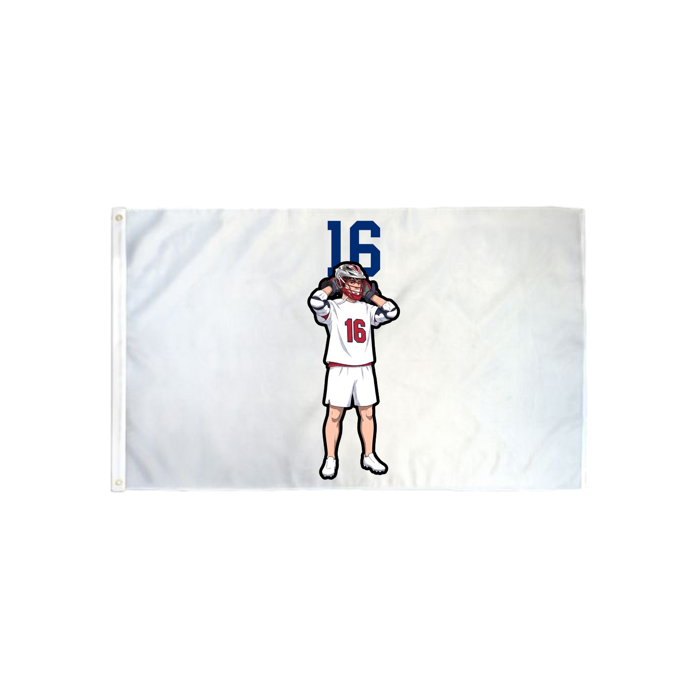 3x5 Flag — Number Top in Classic