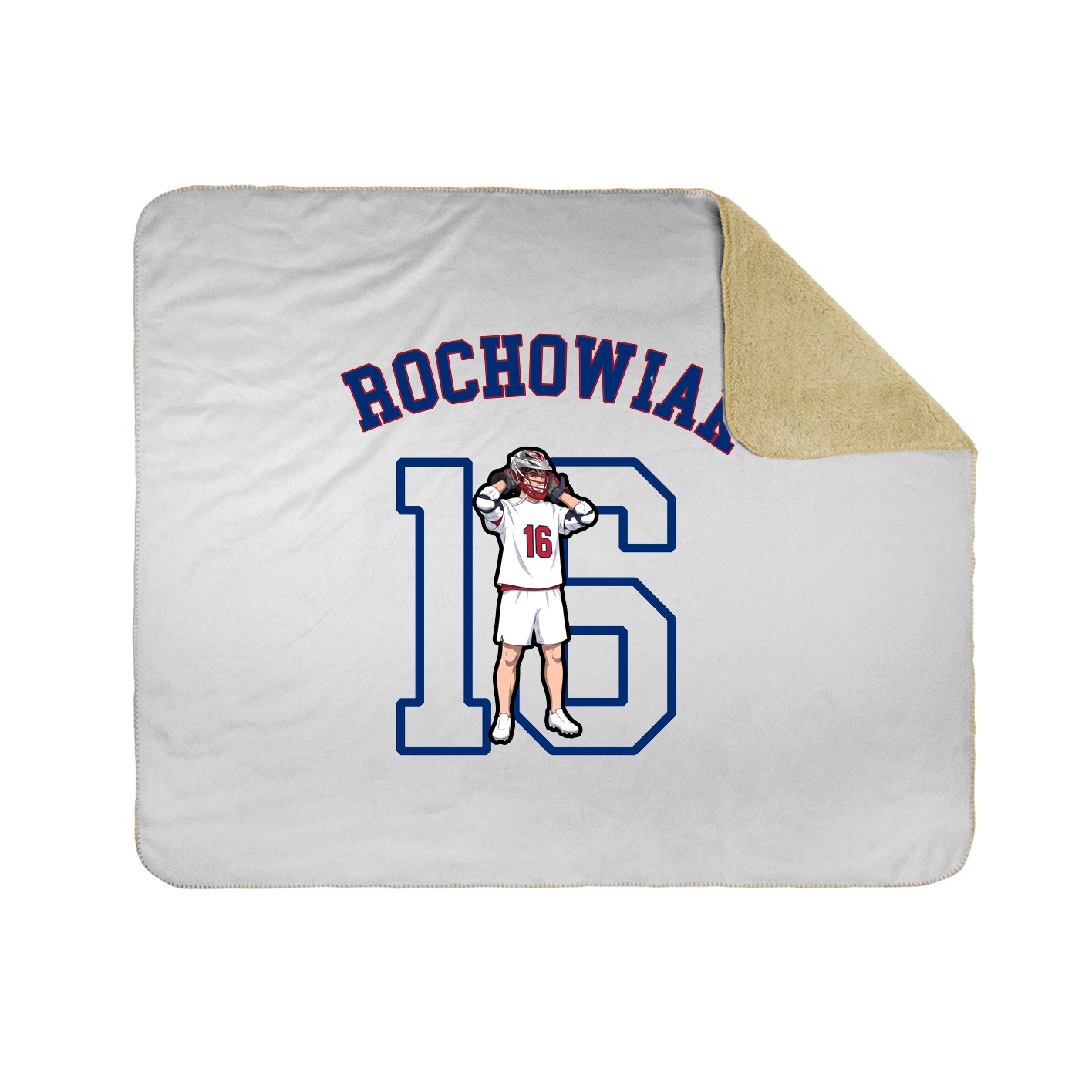 Throw Blanket — Shirsey Arch in White