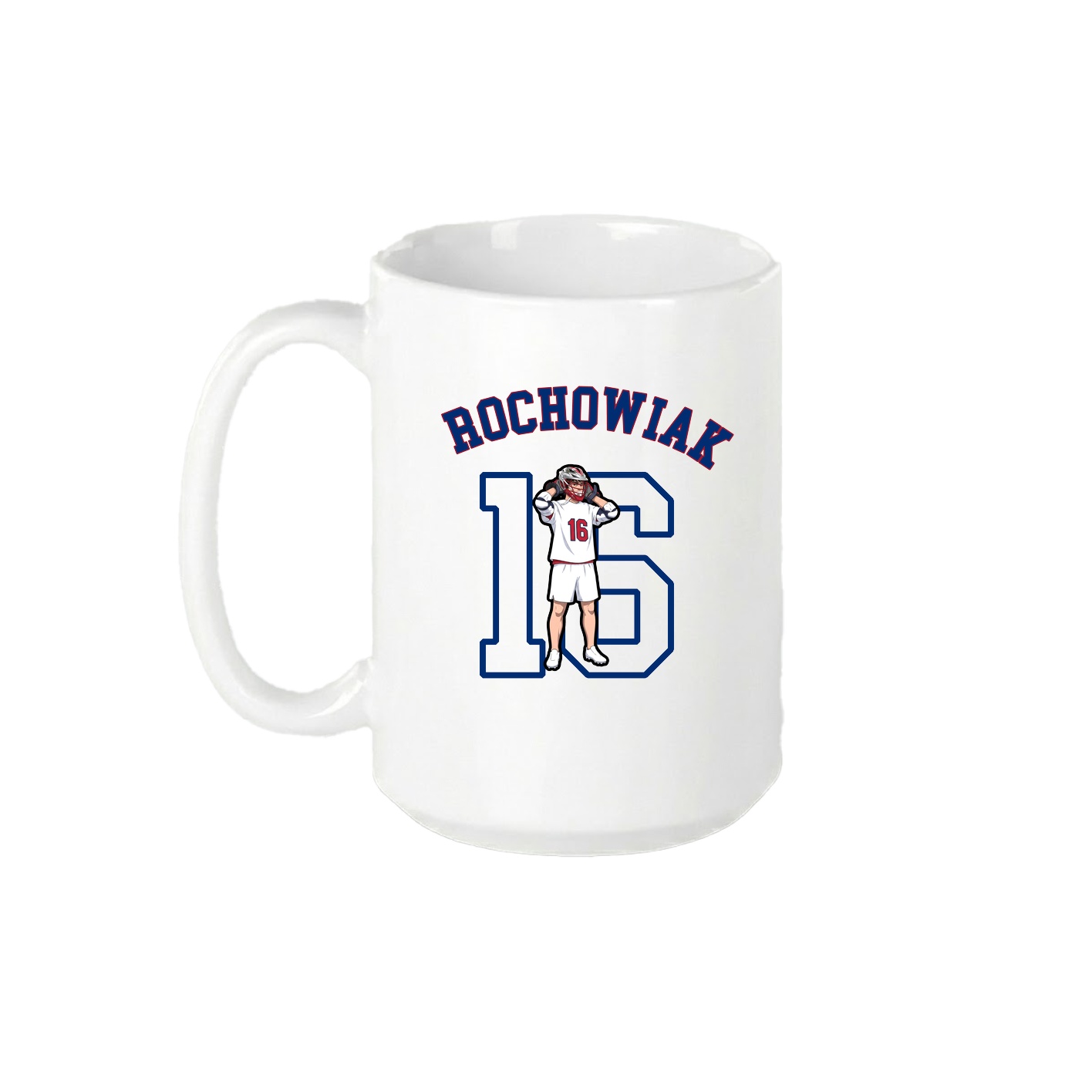 15oz Coffee Mug — Shirsey Arch in White