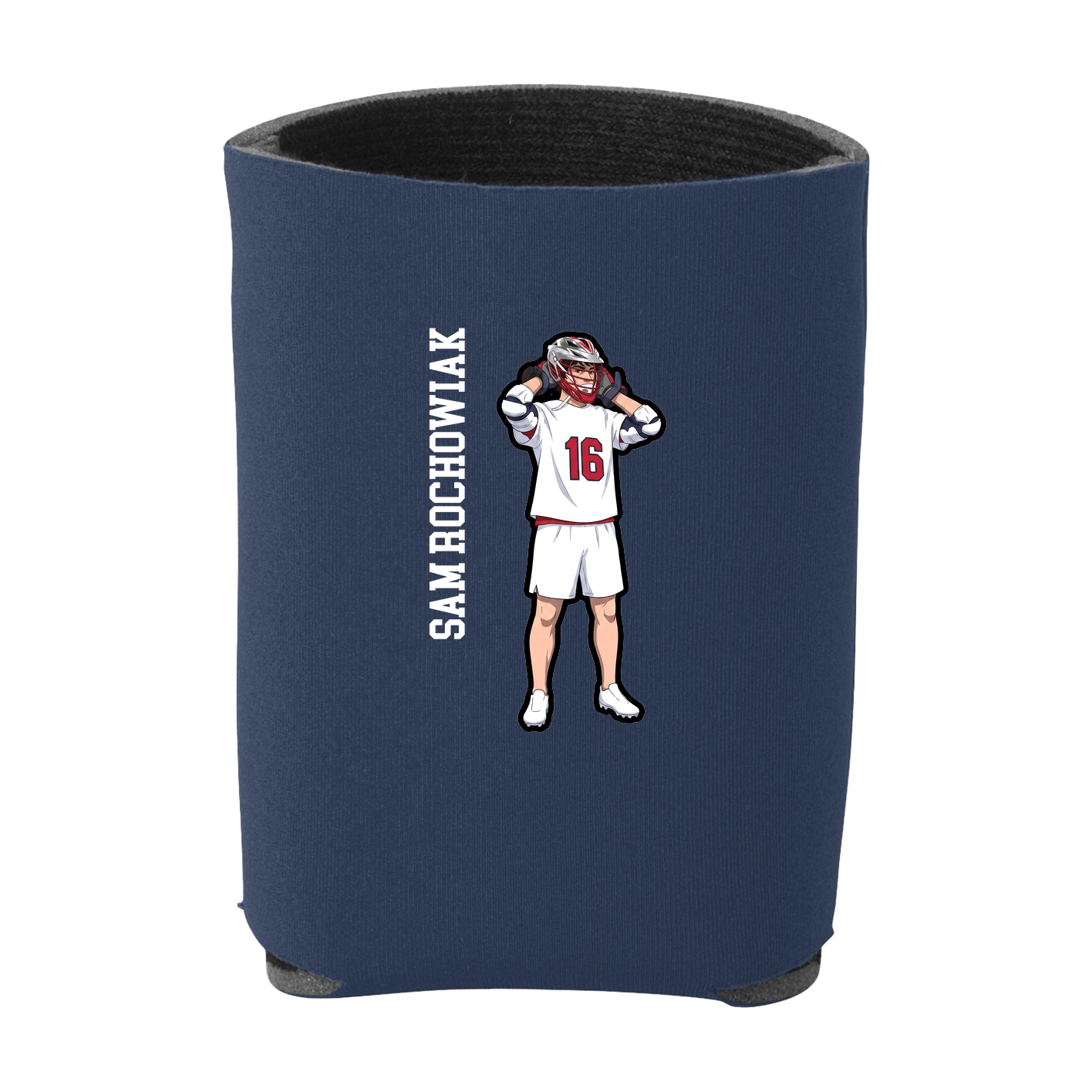 Can Holder — Name Vertical in Navy