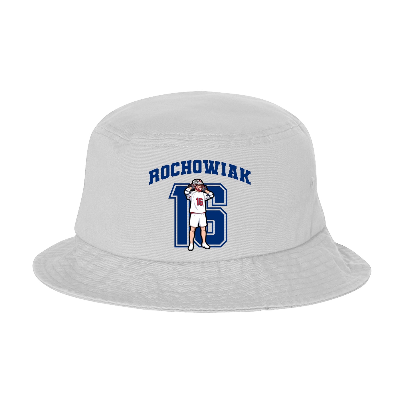 Bucket Cap — Number in White