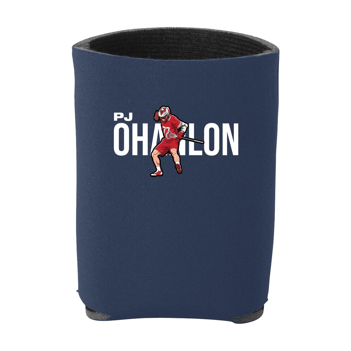 Can Holder — Player Name in Navy