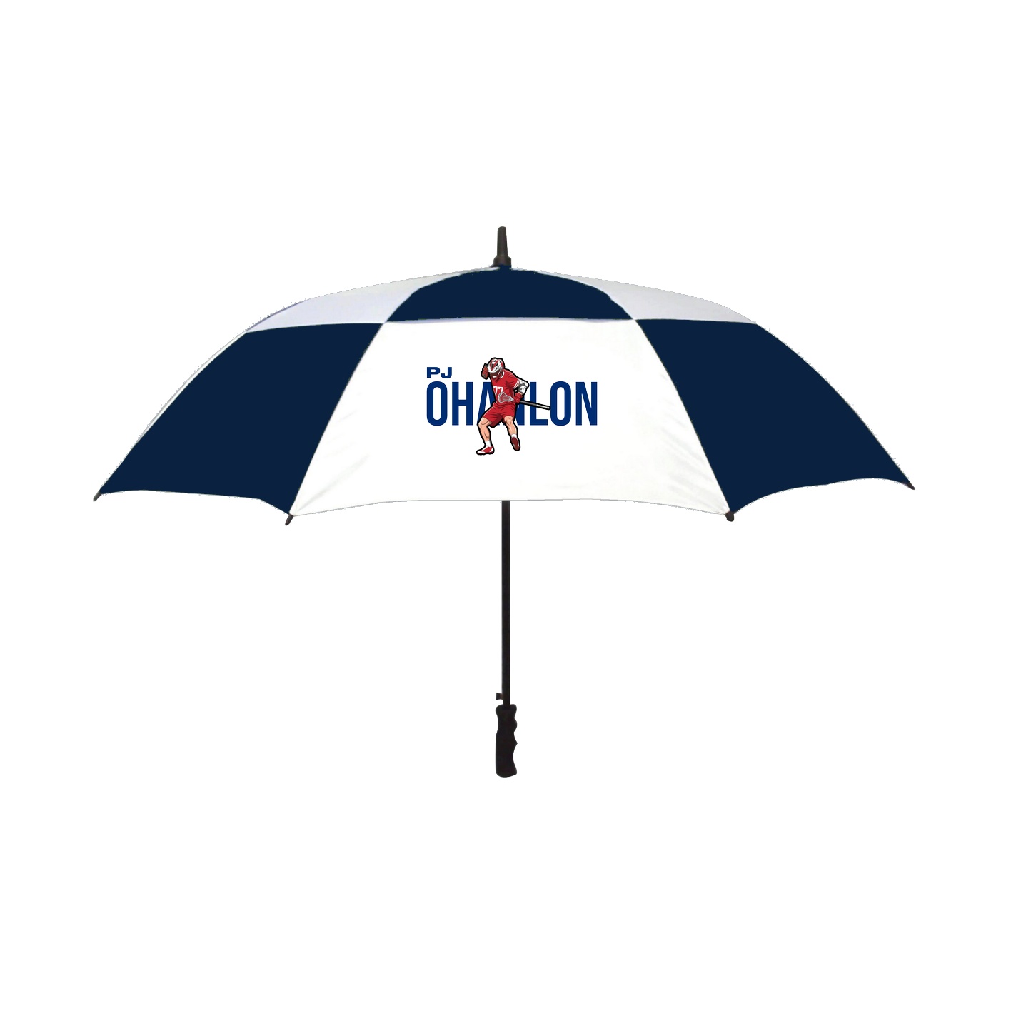 Golf Umbrella — Player Name in Navy