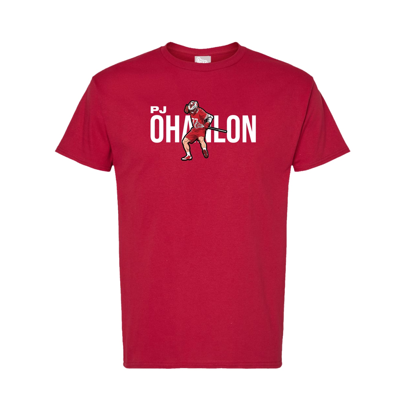 Tee — Player Name in Crimson