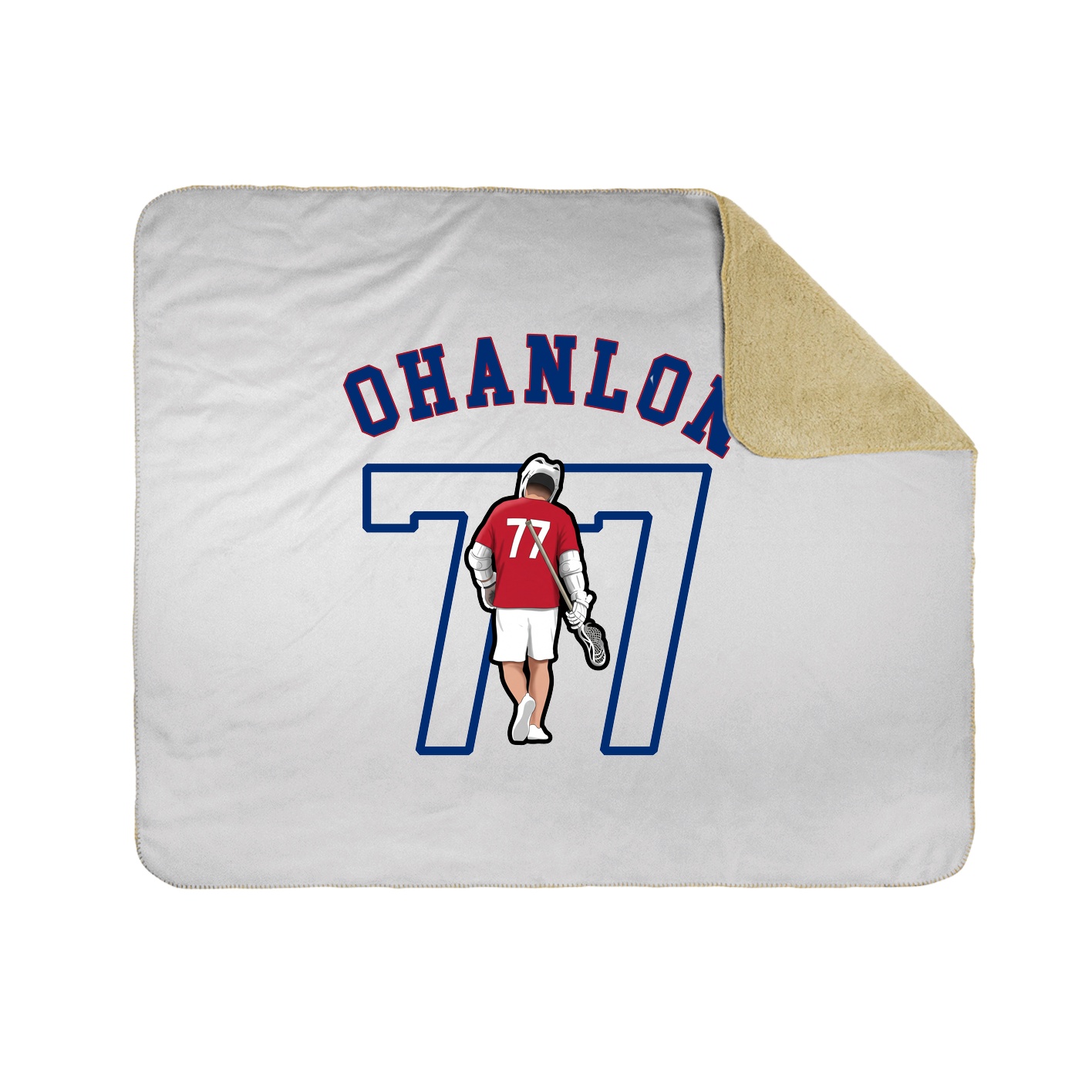 Throw Blanket — Shirsey Arch in White