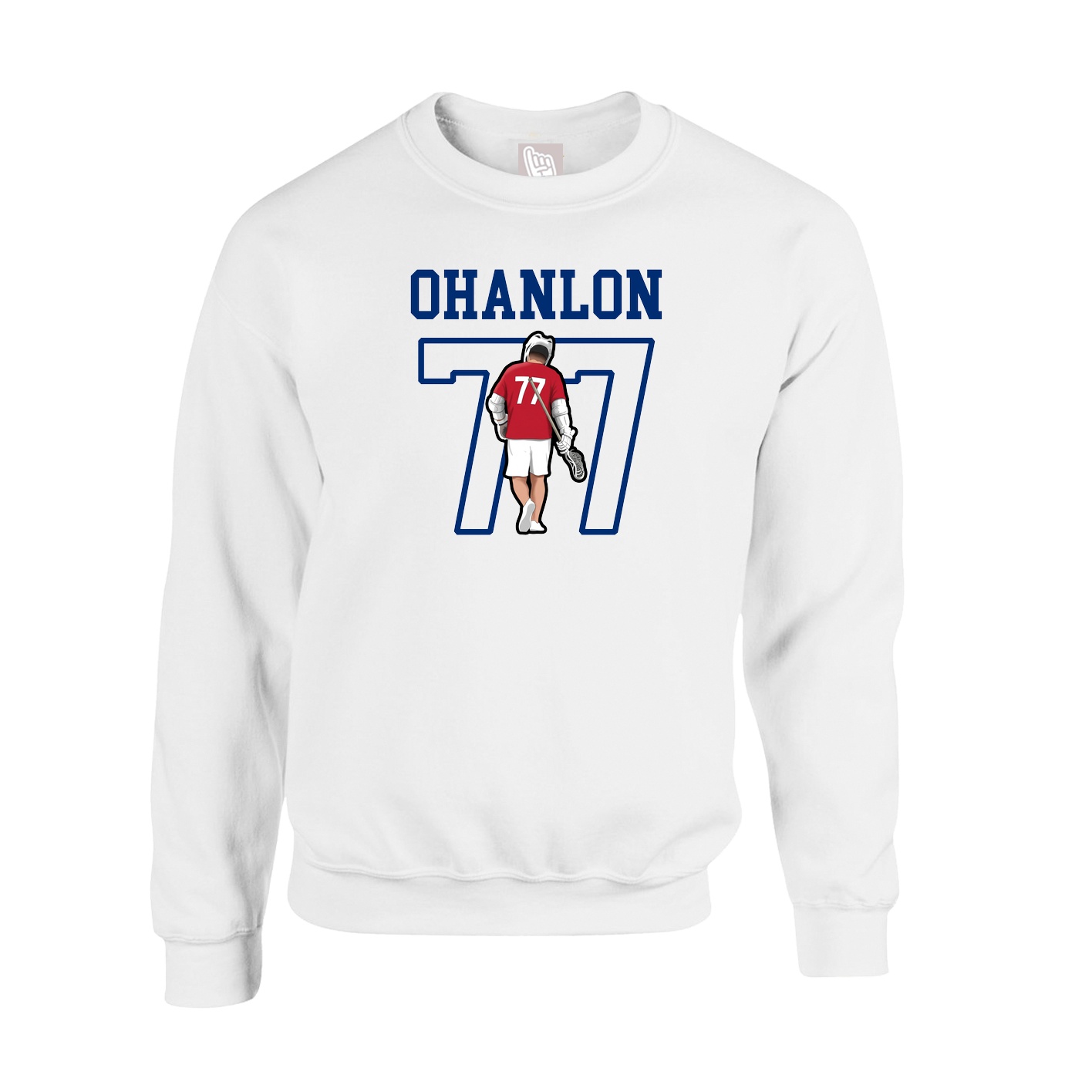 Fleece Crew — Shirsey in White