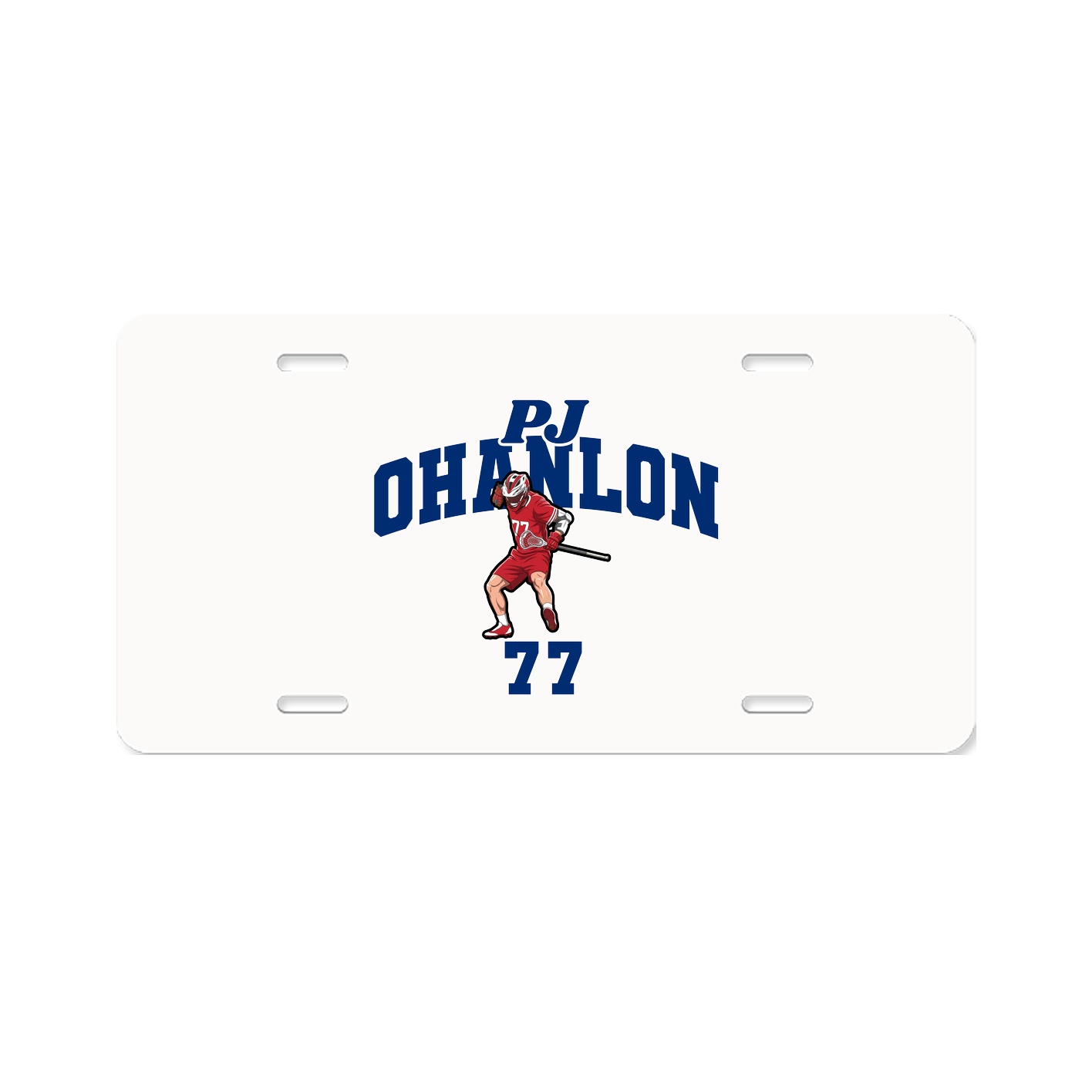 License Plate — Signature Arch in Classic