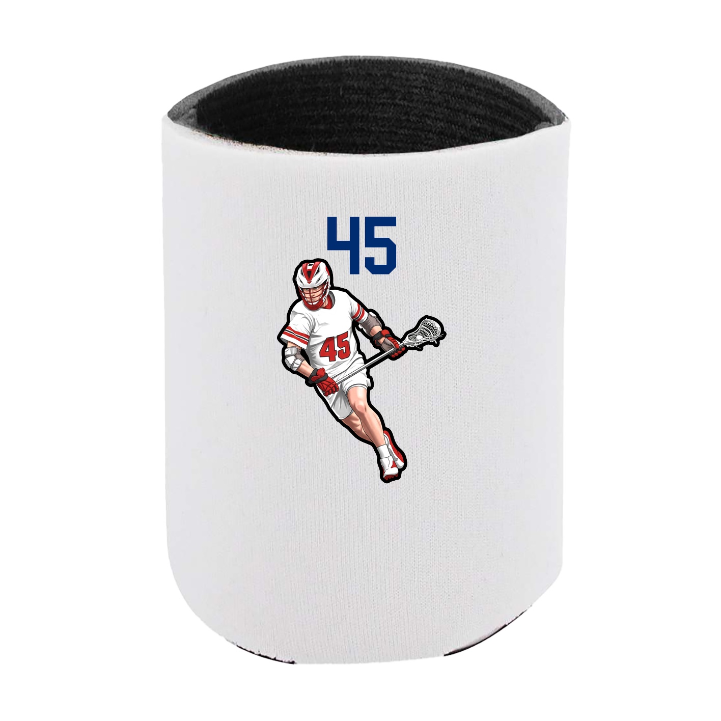 Can Holder — Number Top in White