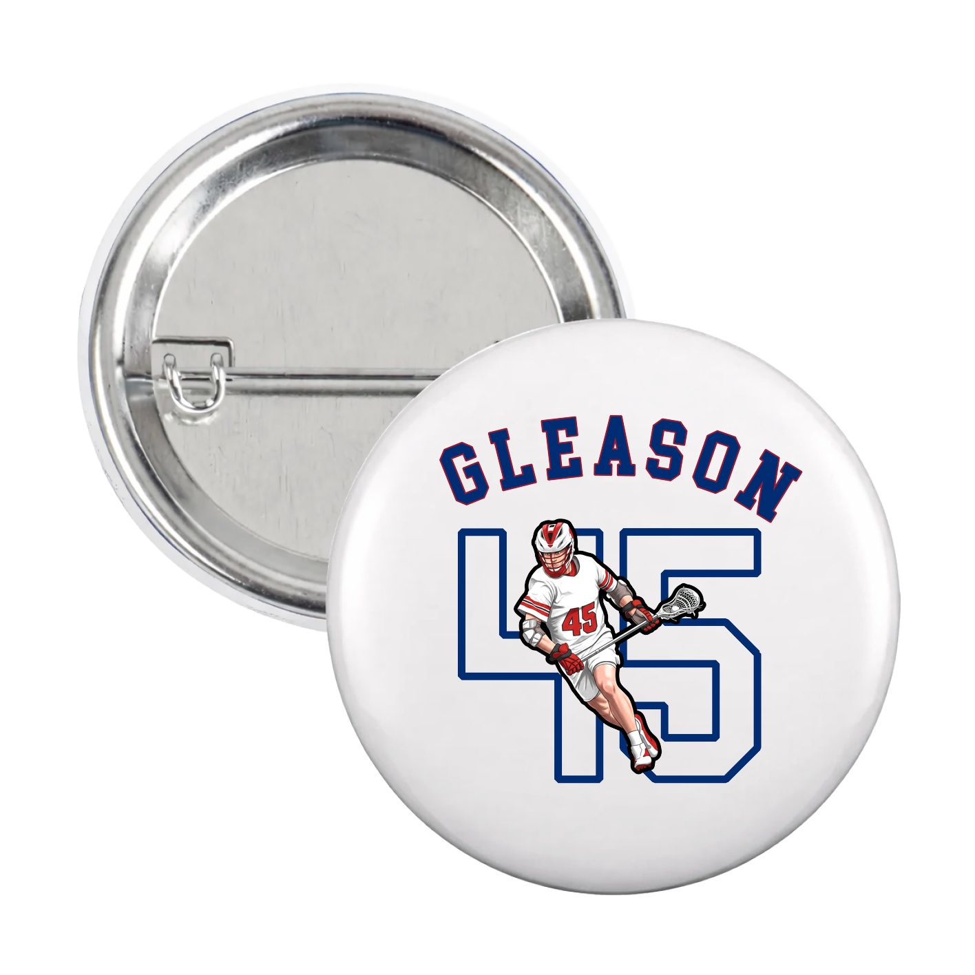 Game Day Button — Shirsey Arch in White