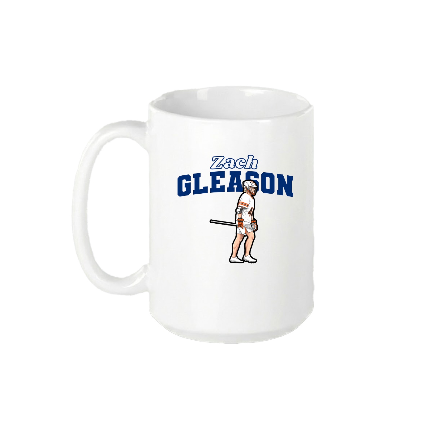 15oz Coffee Mug — Name Arch in White