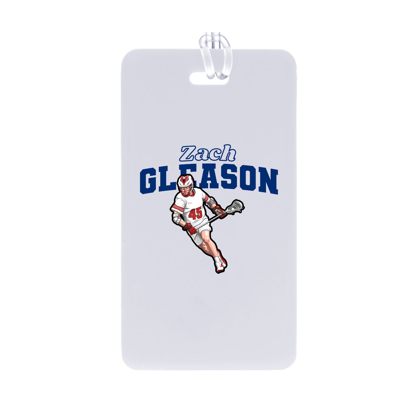 Bag Tag — Name Arch in Classic