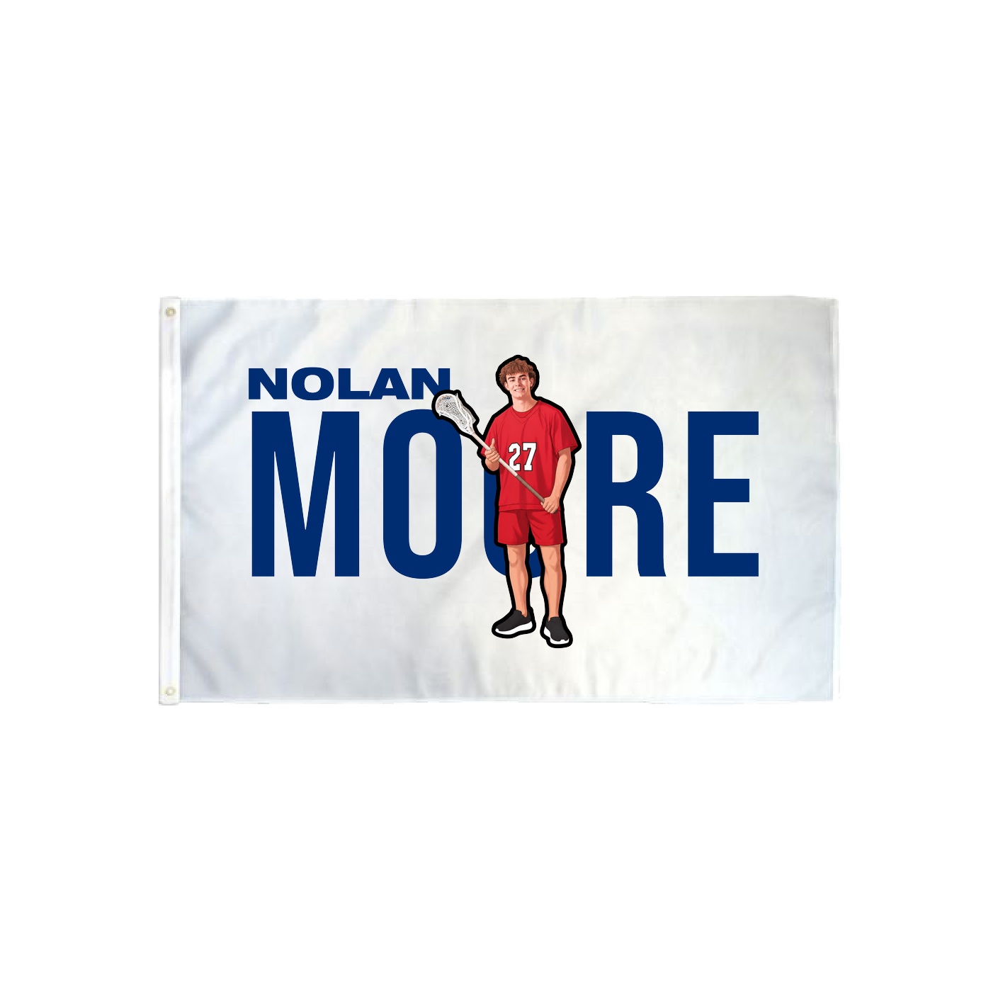 3x5 Flag — Player Name in Classic
