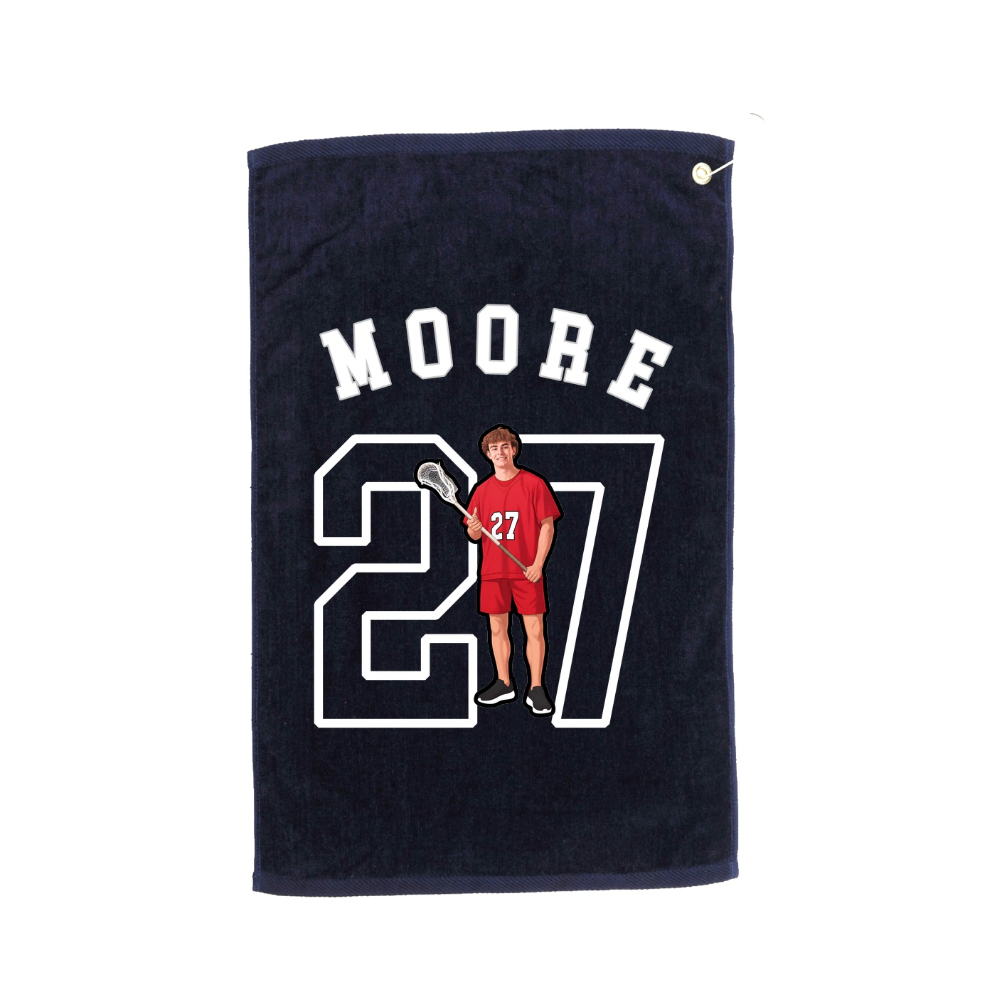 Golf Towel — Shirsey Arch in Navy