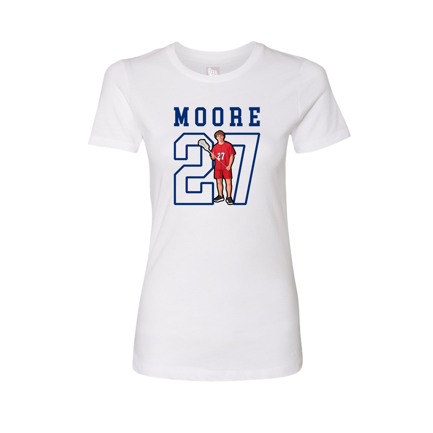 Fitted Women's Tee — Shirsey in White