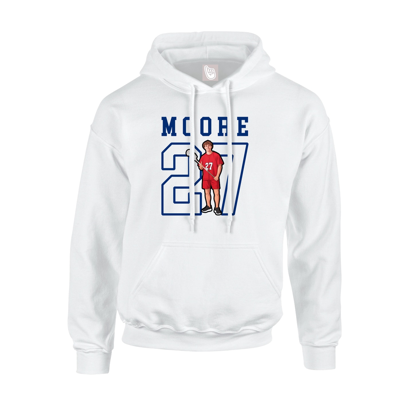 Youth Hoodie — Shirsey in White