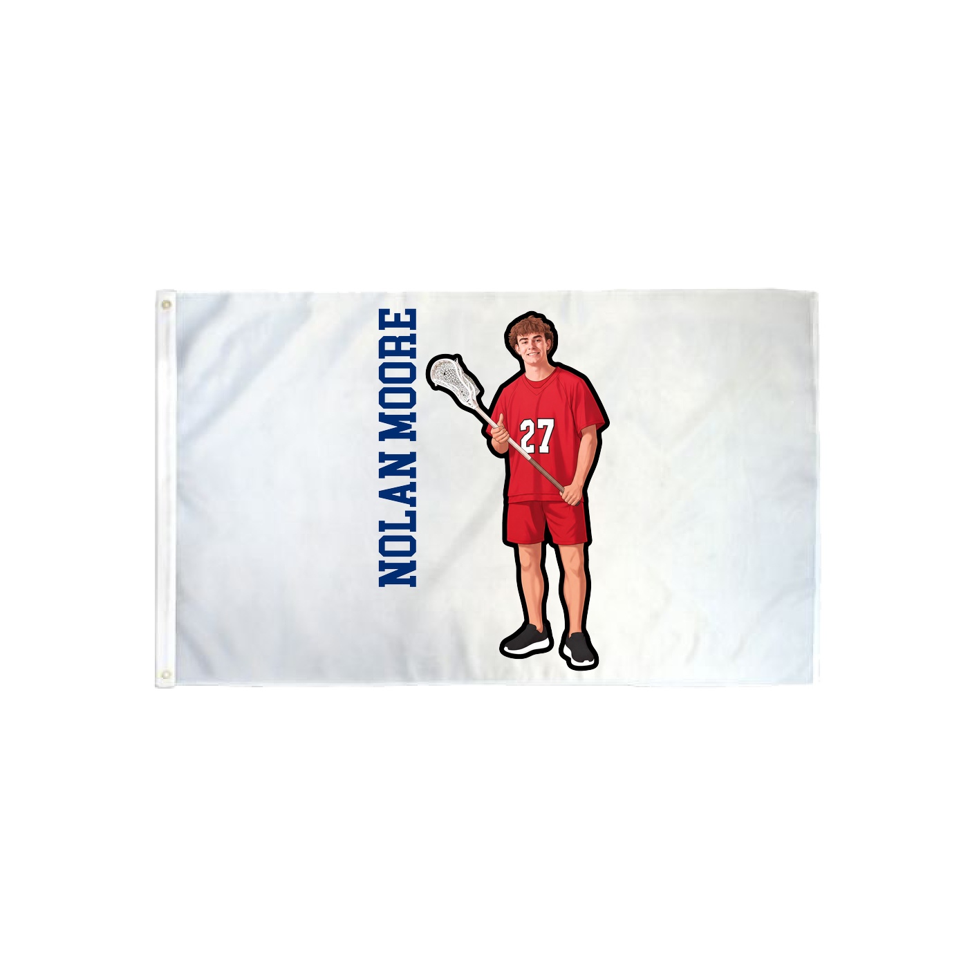 3x5 Flag — Name Vertical in Classic