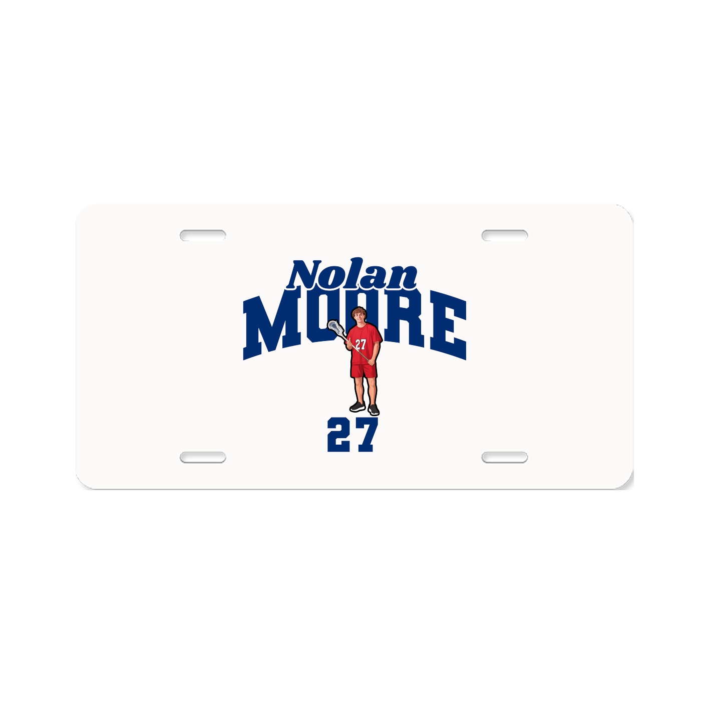 License Plate — Signature Arch in Classic