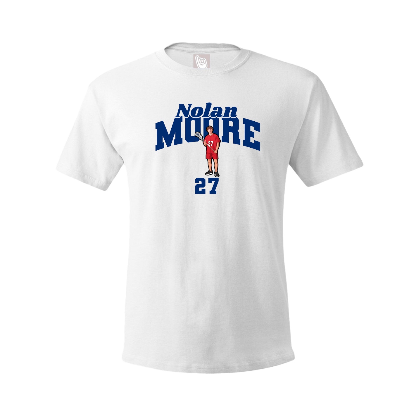 Youth Tee — Signature Arch in White
