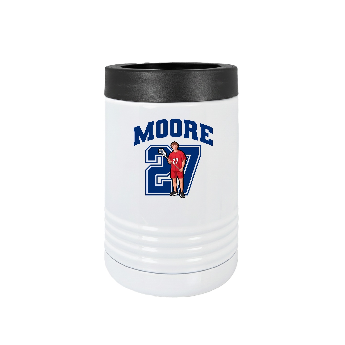 Beverage Holder — Number in White