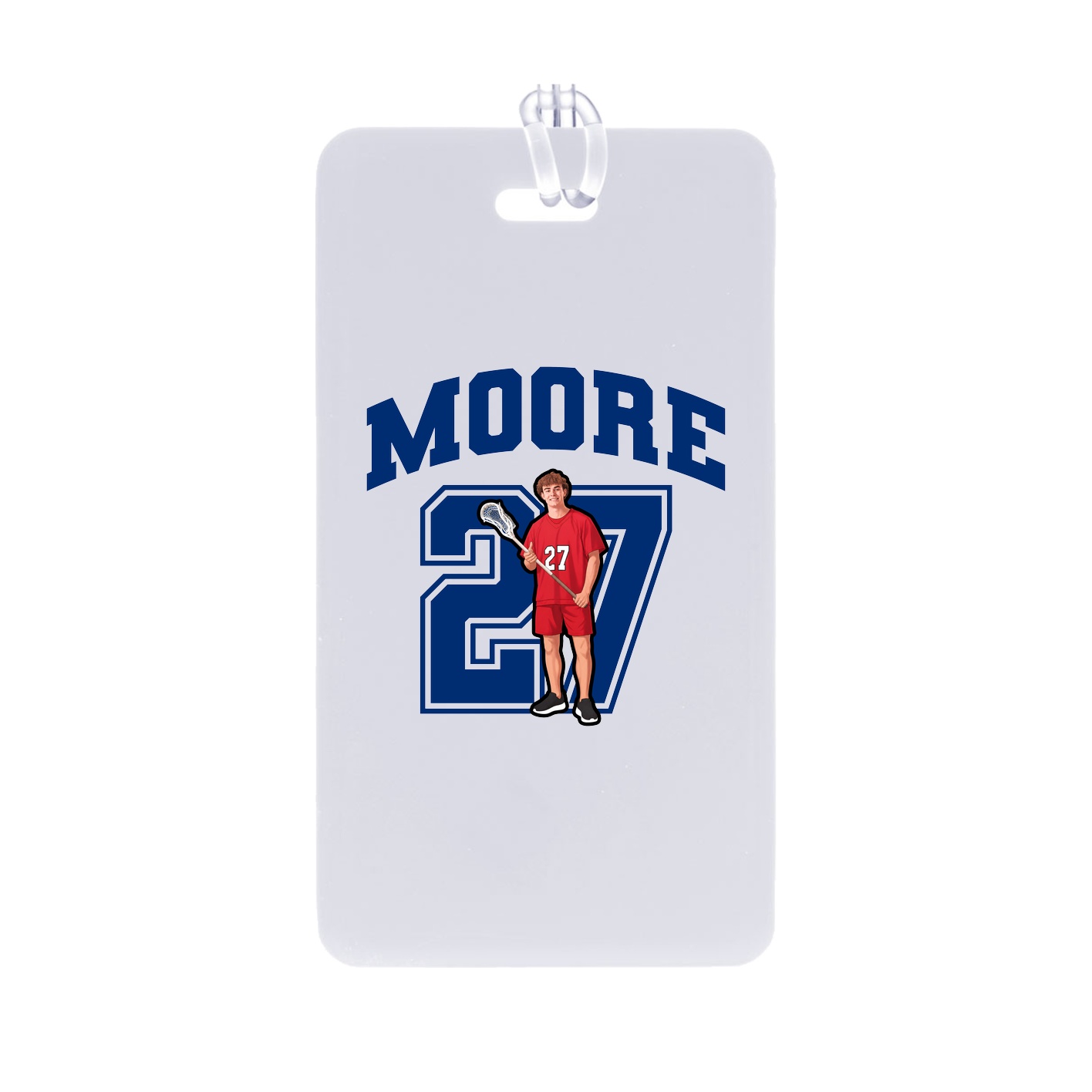 Bag Tag — Number in Classic