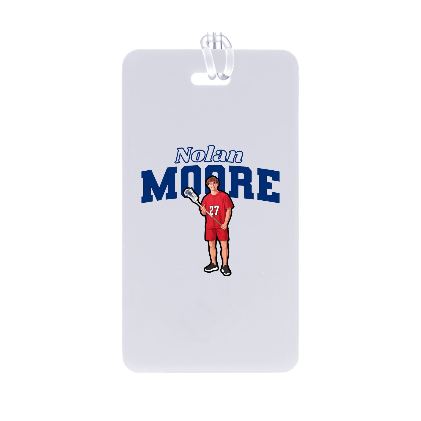 Bag Tag — Name Arch in Classic