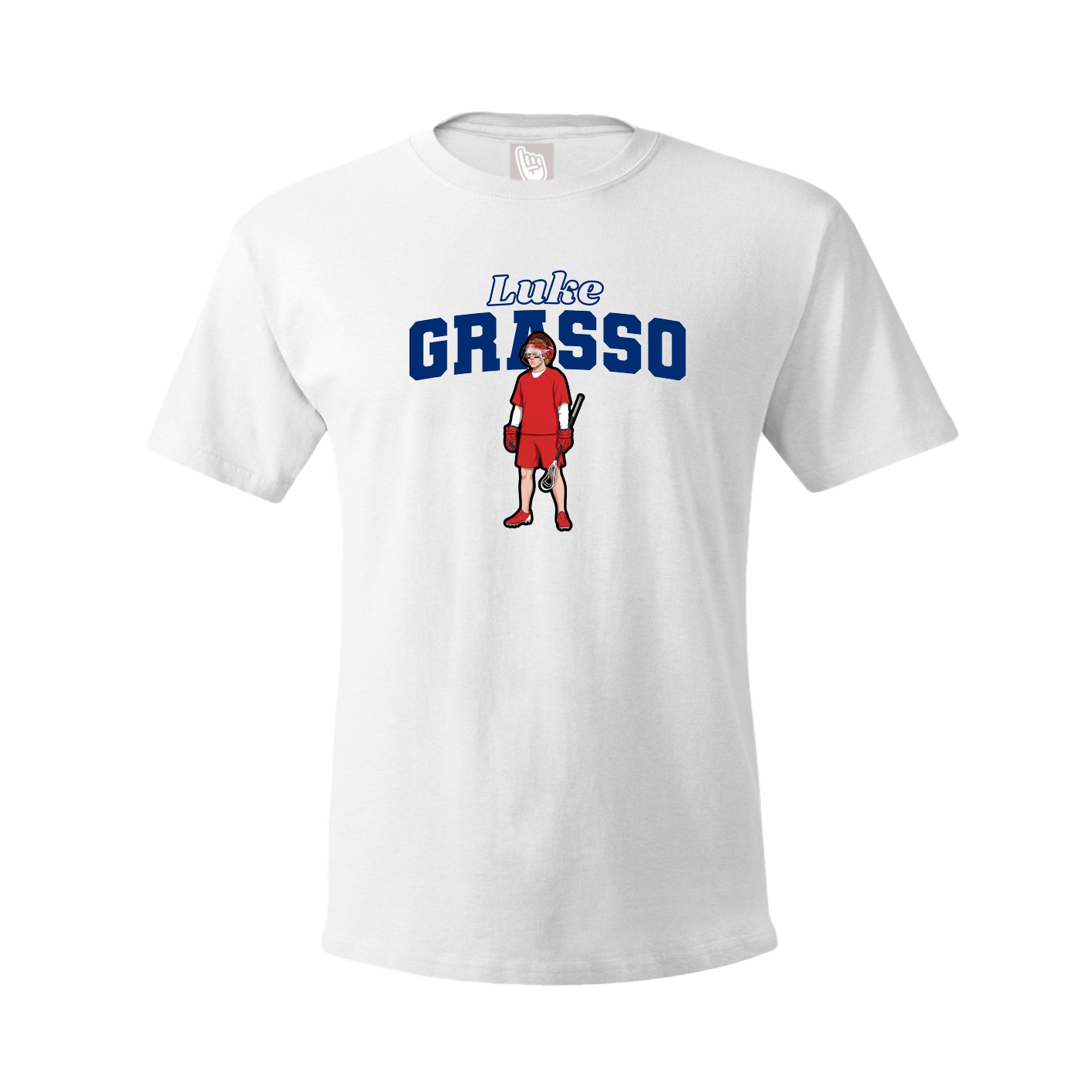 Tee — Name Arch in White