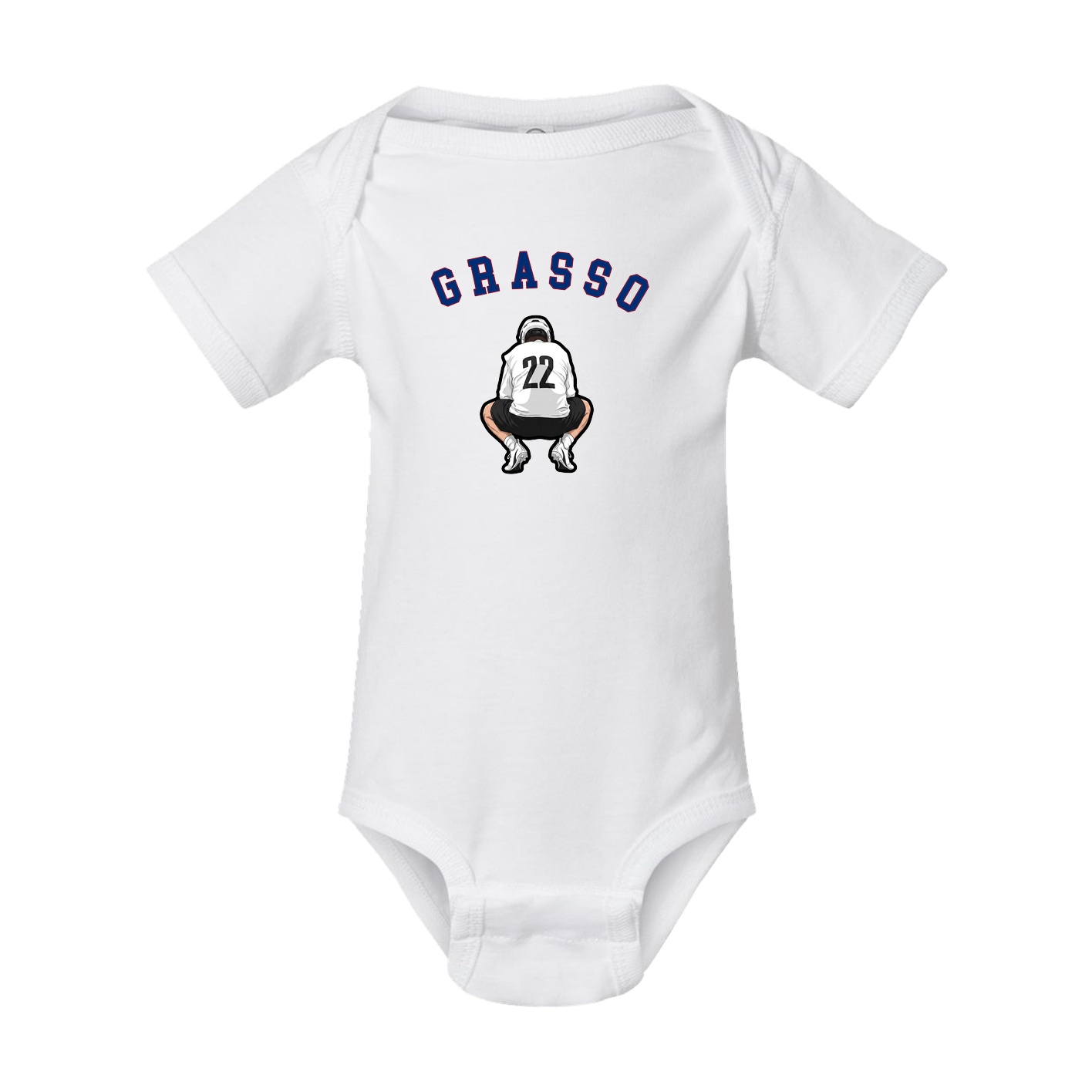 Baby Onesie — Shirsey Arch in White