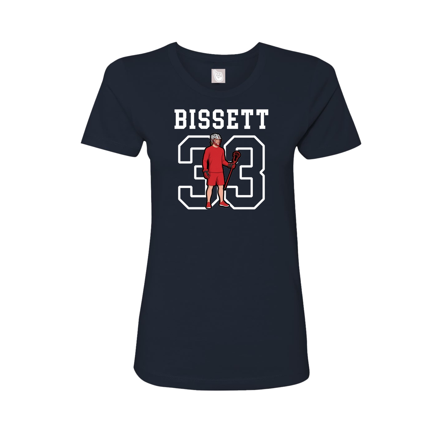 Fitted Women's Tee — Shirsey in Navy