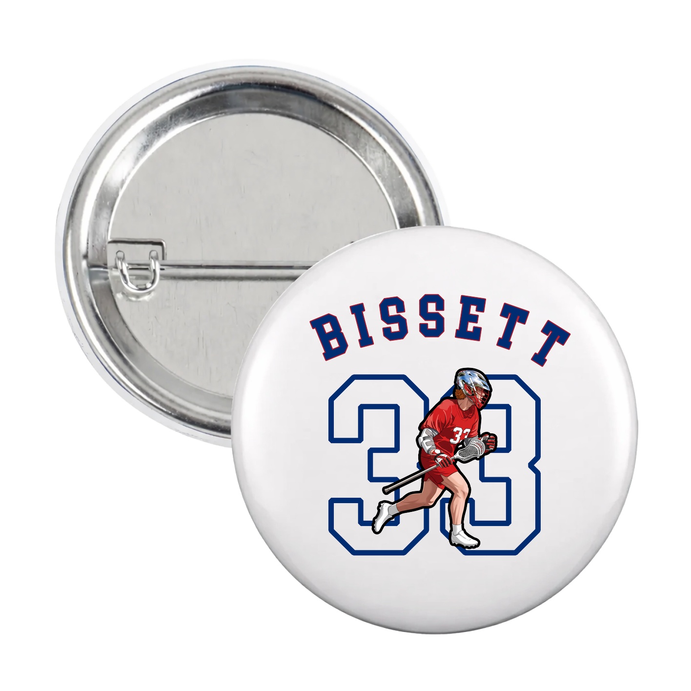Game Day Button — Shirsey Arch in White