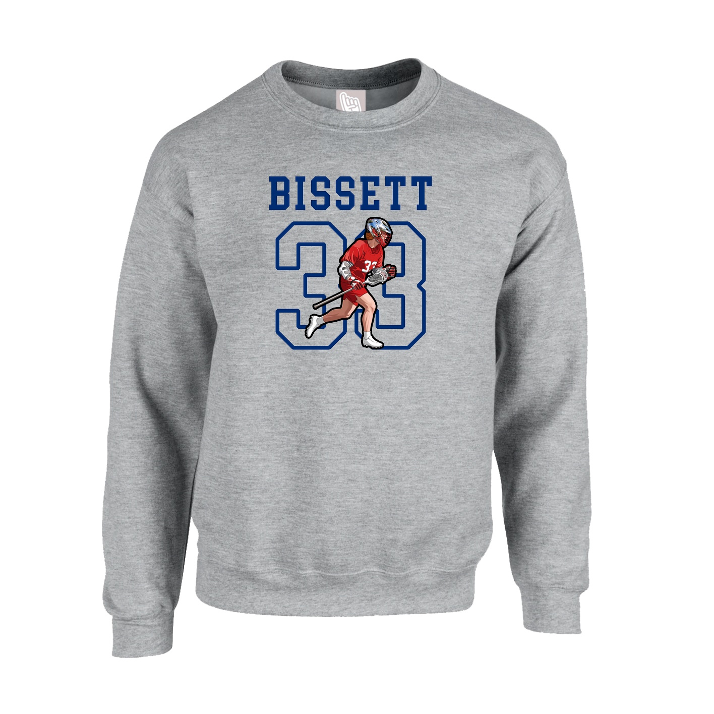 Fleece Crew — Shirsey in Grey