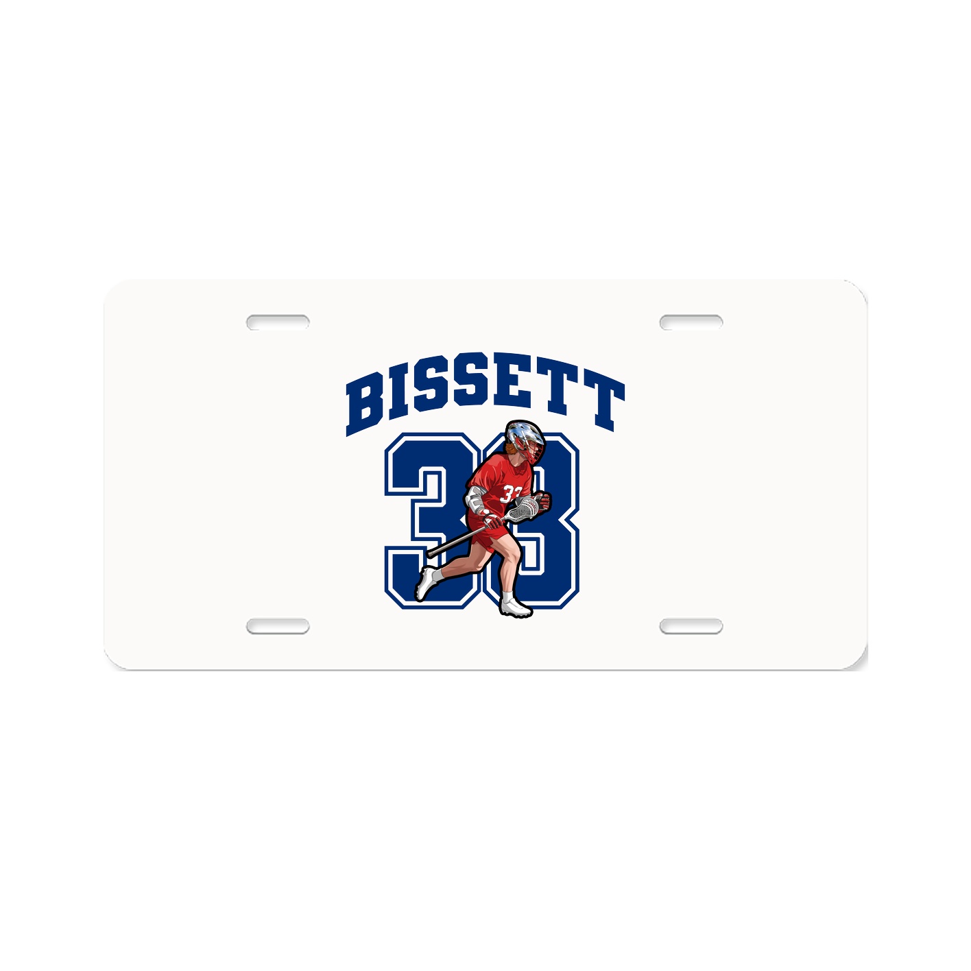 License Plate — Number in Classic