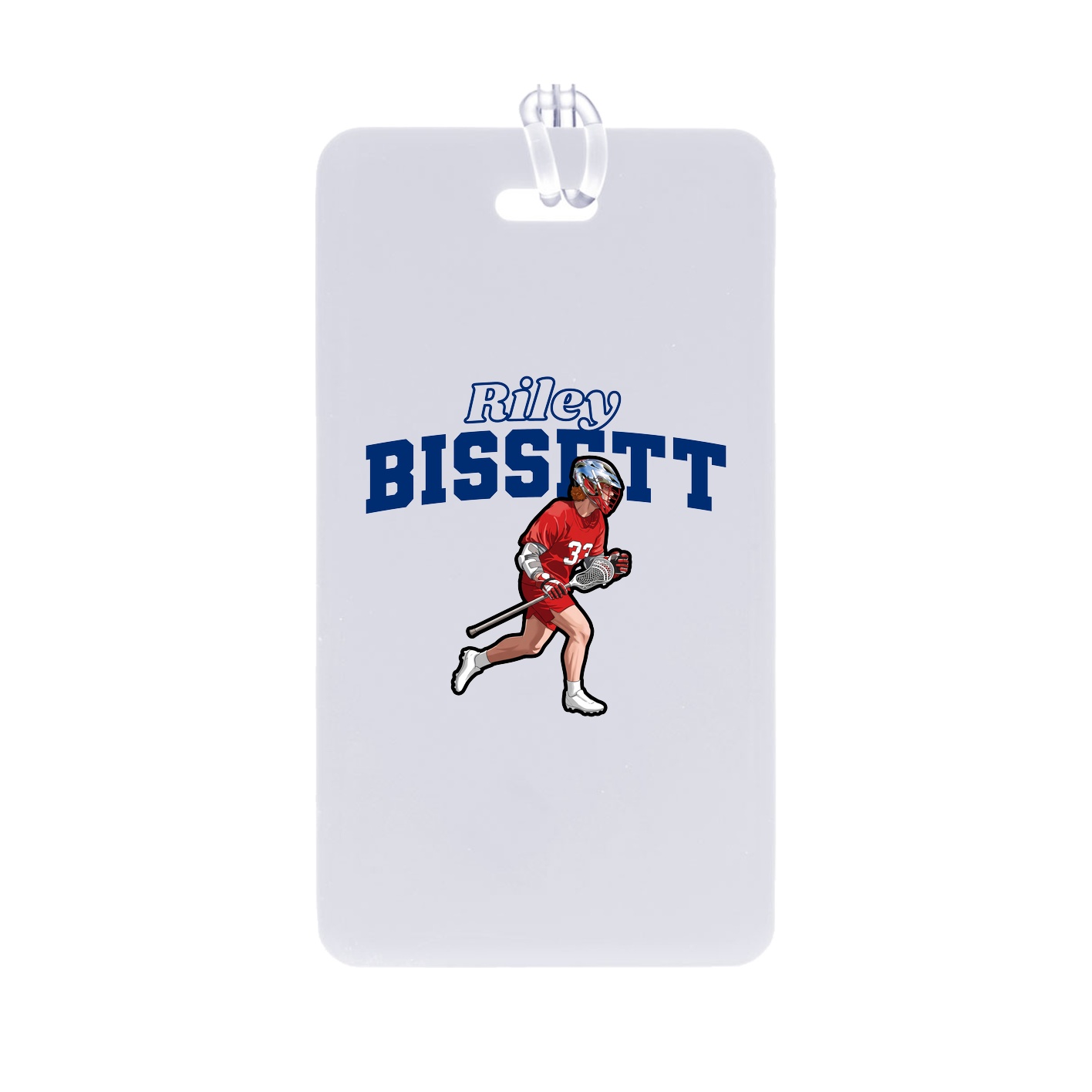 Bag Tag — Name Arch in Classic