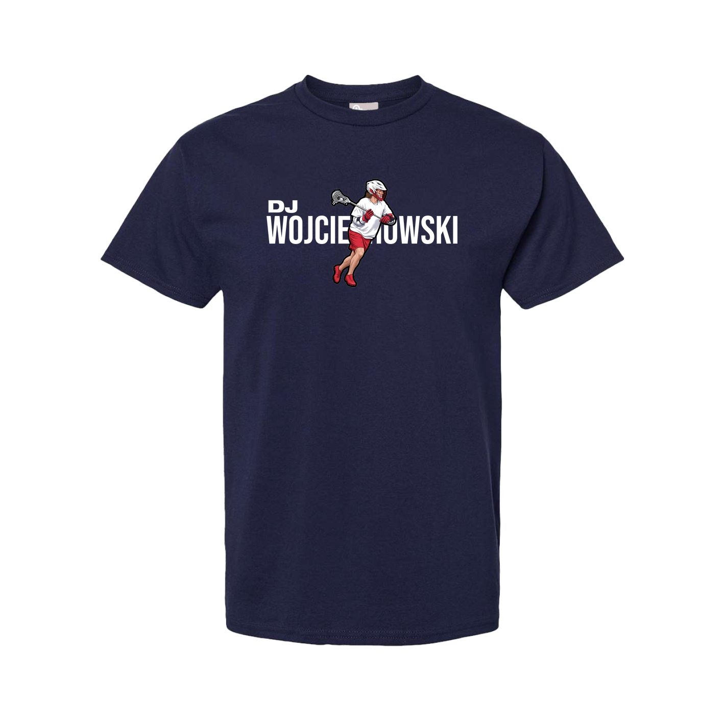 Youth Tee — Player Name in Navy