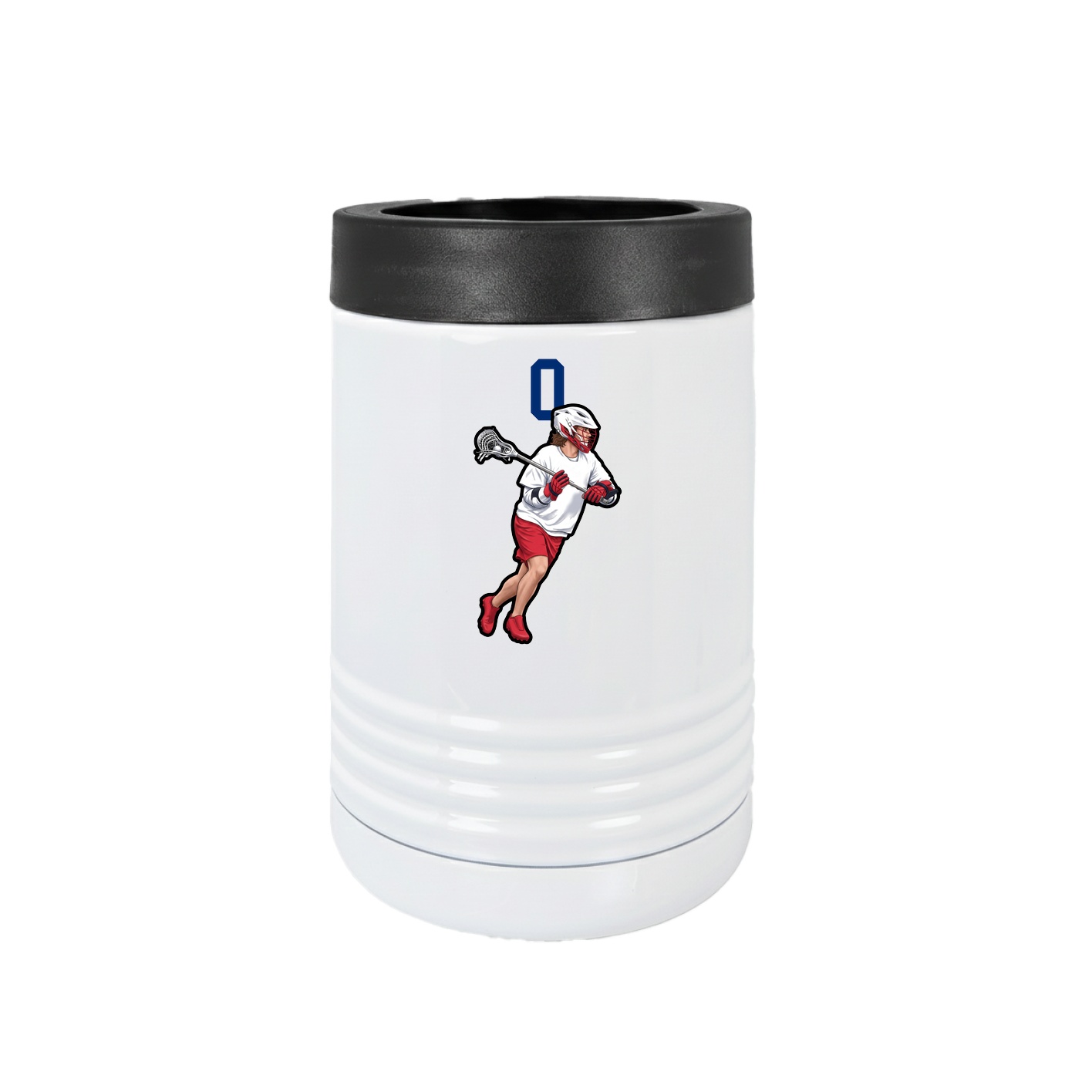 Beverage Holder — Number Top in White