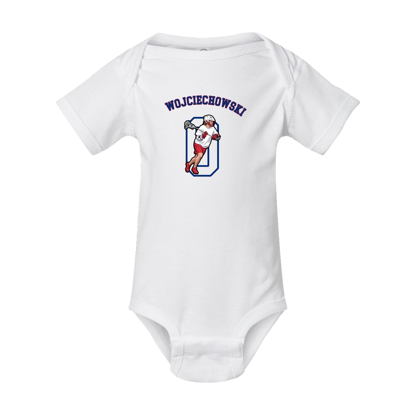 Baby Onesie — Shirsey Arch in White
