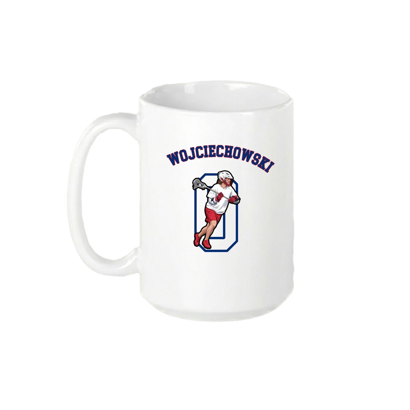 15oz Coffee Mug — Shirsey Arch in White