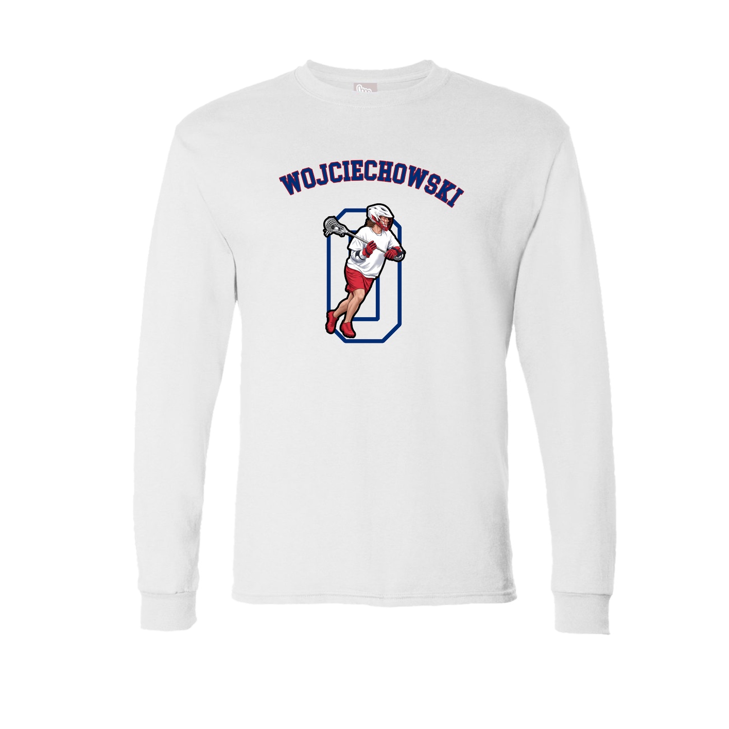 Long Sleeve Tee — Shirsey Arch in White
