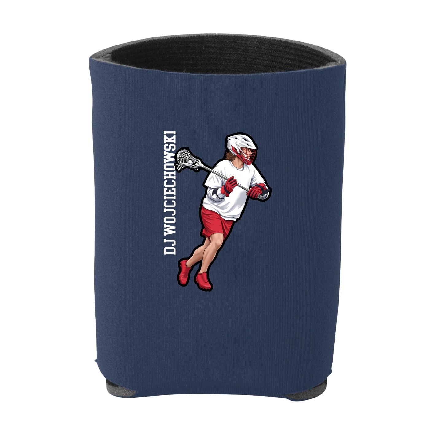 Can Holder — Name Vertical in Navy