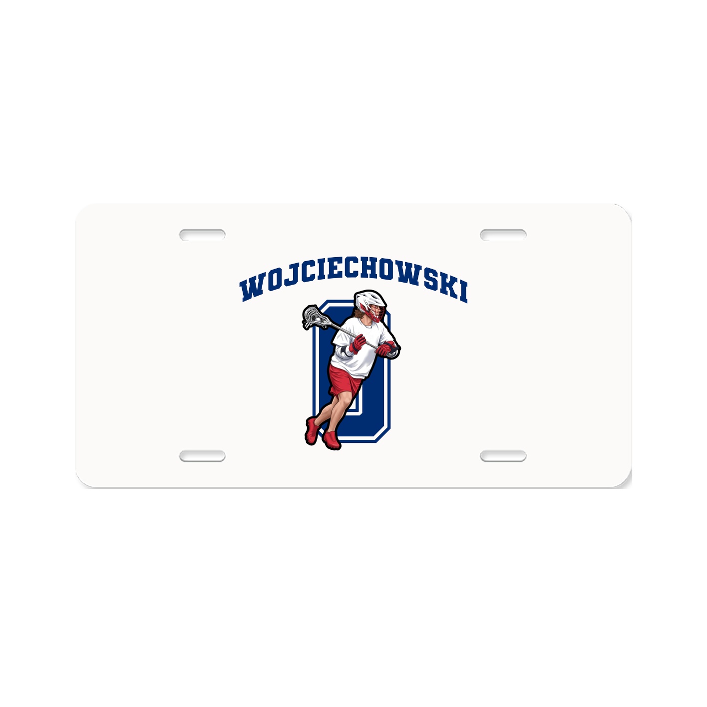License Plate — Number in Classic