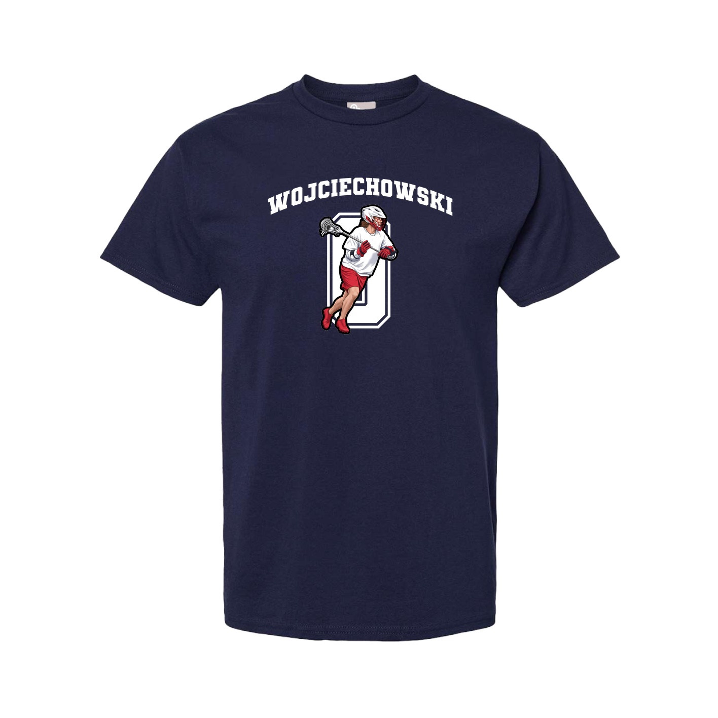Tee — Number in Navy