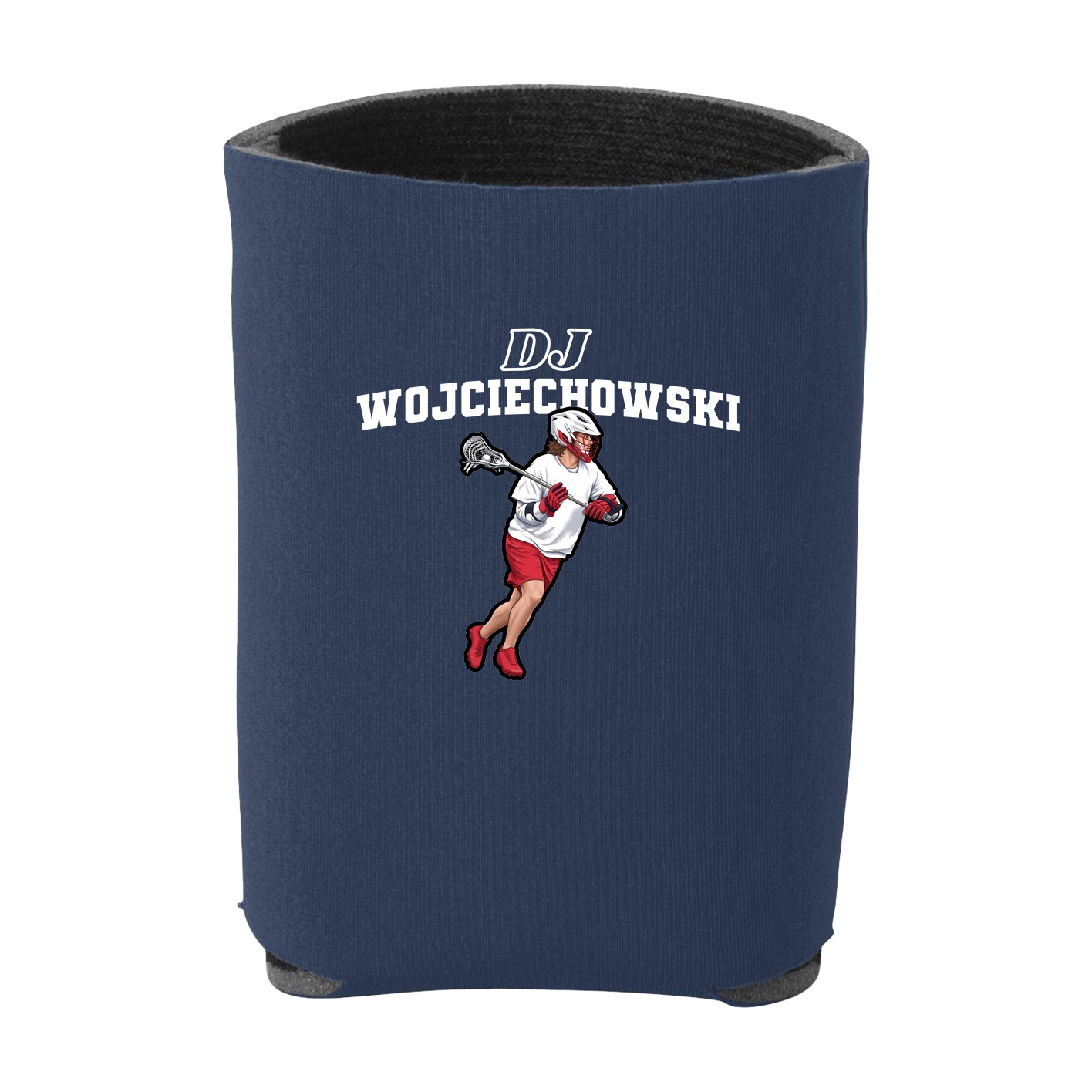 Can Holder — Name Arch in Navy