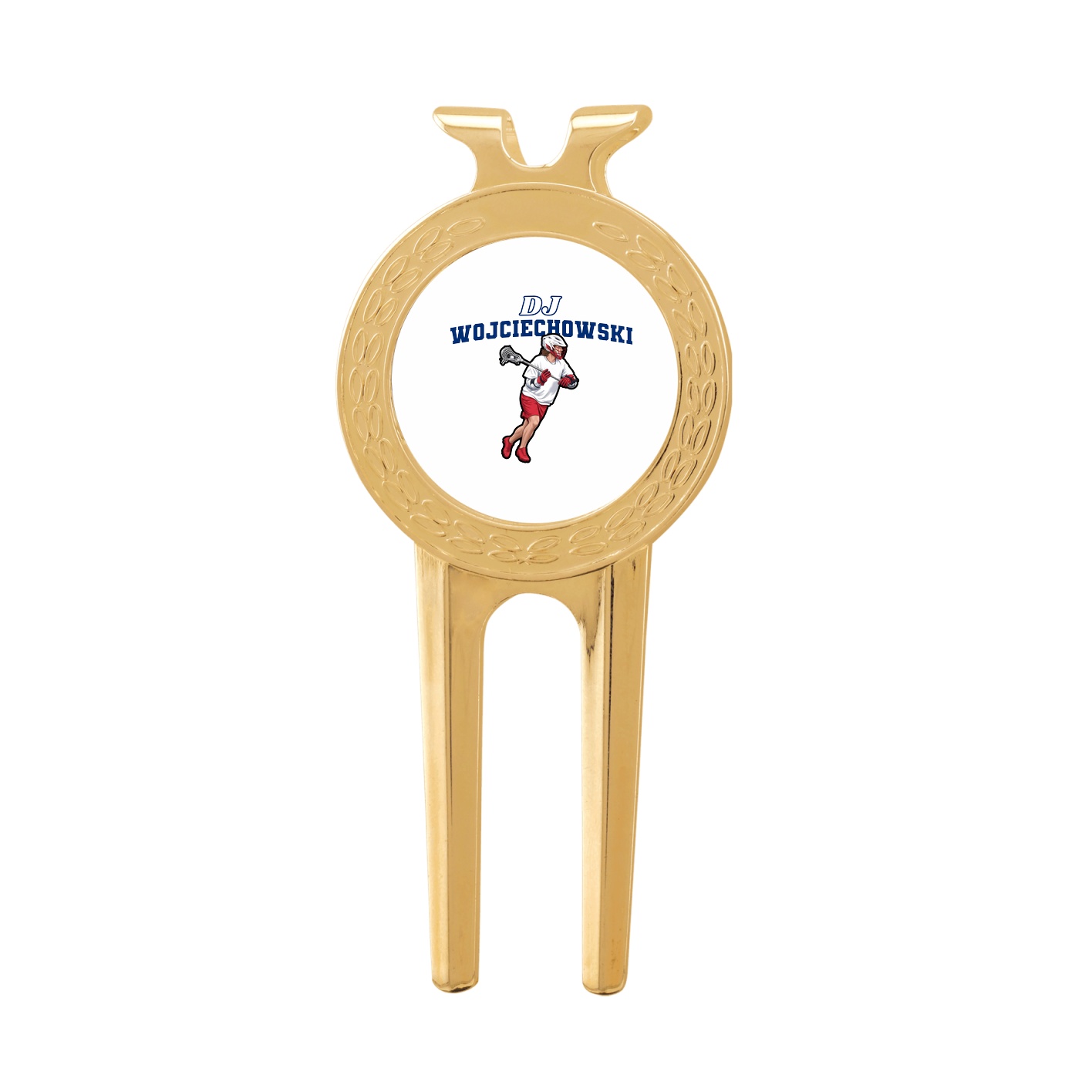 Divot Tool with Ball Marker — Name Arch in Classic