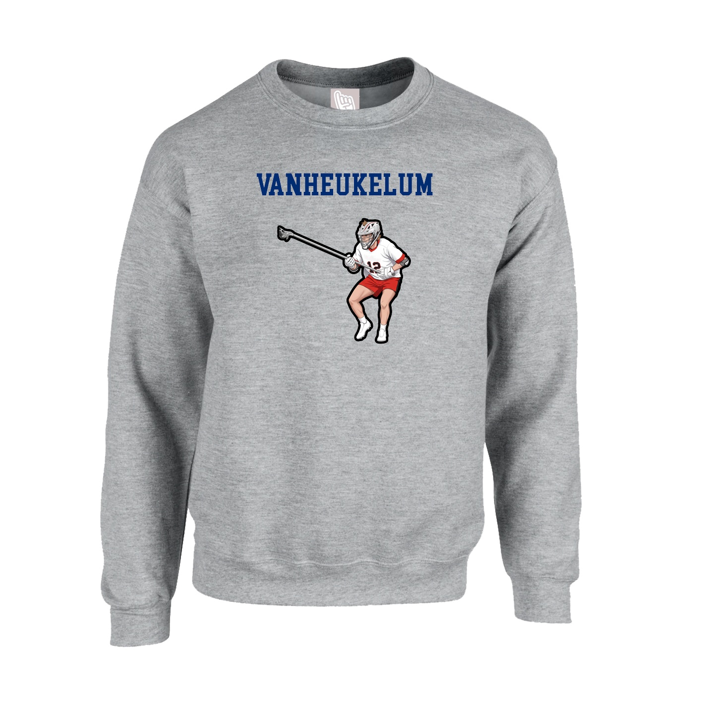 Fleece Crew — Shirsey in Grey